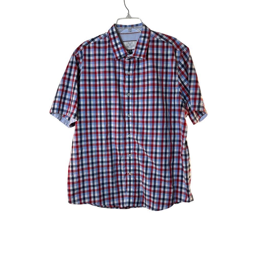 FLAG & ANTHEM Men’s Casual Short Sleeve Shirt / Size: XL